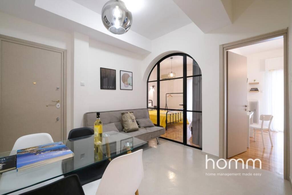 58M² Homm 2Bd Apartment Konstantinoupoleos Str アテネ エクステリア 写真