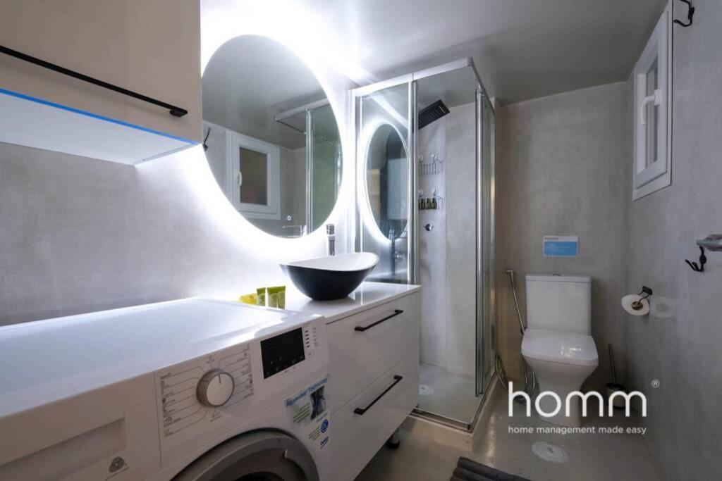 58M² Homm 2Bd Apartment Konstantinoupoleos Str アテネ エクステリア 写真