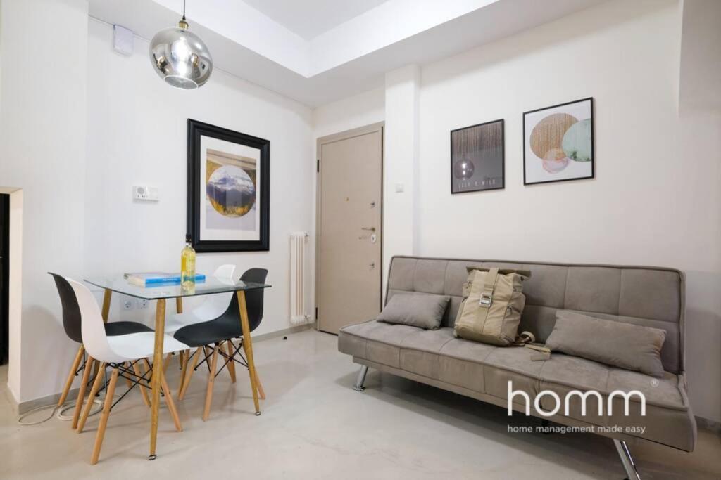 58M² Homm 2Bd Apartment Konstantinoupoleos Str アテネ エクステリア 写真