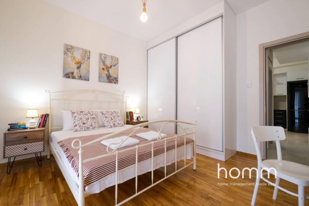 58M² Homm 2Bd Apartment Konstantinoupoleos Str アテネ エクステリア 写真